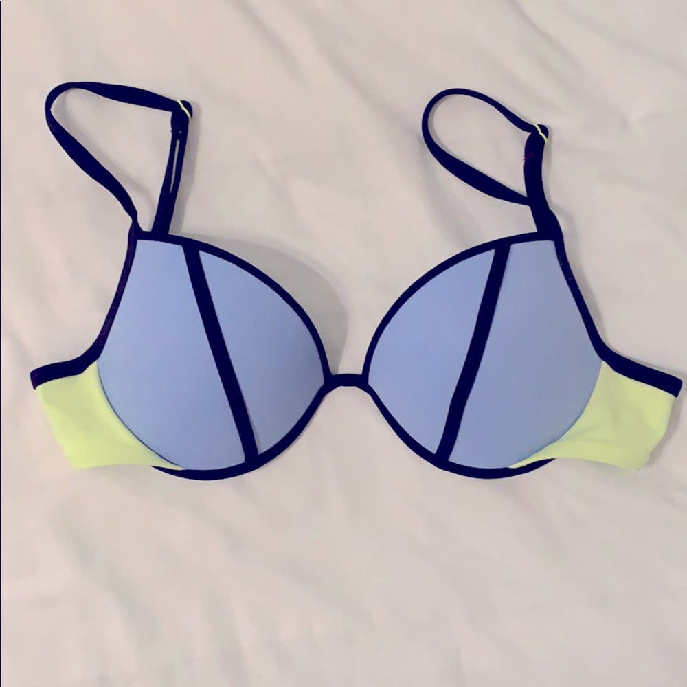 VS push-up bra bikini top, size 34D